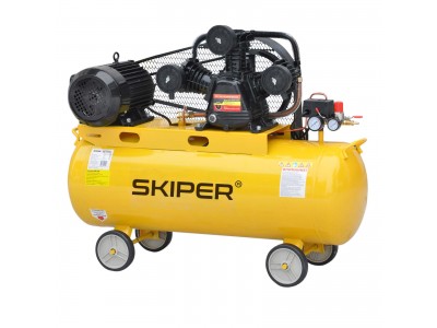 Компрессор воздушный Skiper IBL3100X (до 600л/мин, 10 атм, 100л, 230В, 3.0 кВт)
